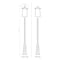 Z-Lite Rainer 6 Light Outdoor Post Mounted Fixture, 17.5in. W x 126in. H, Black 5015PHXXLR-511P-BK - alternate 3